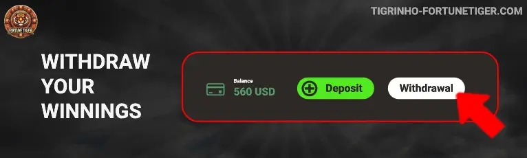Withdraw Your Winnings fortune tiger